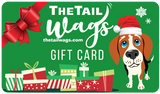 Image Of The Tail Wags Christmas Gift Card