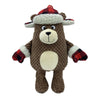 Bryce the Holiday Bear Power Plush Dog Toy