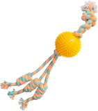Feel'N Spikey Dog Tugging Rope Toy