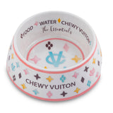Chewy Vuiton Insignia Dog Bowl