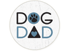 Dog Dad Absorbing Stone Car Coaster