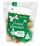 Coconut Snowballs Stocking Dog Treats from the Lazy Dog Cookie Co.