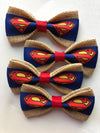 Superman© Dog Bow Tie