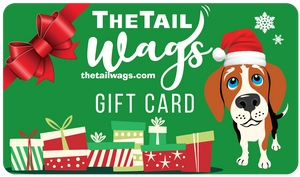 Image Of The Tail Wags Christmas Gift Card