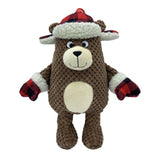 Bryce the Holiday Bear Power Plush Dog Toy