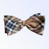 Image of Furberry Plaid Tan Dog Bow Tie