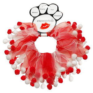 image of dog neck scrunchie