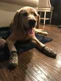Non-Skid Camo Doggie Socks